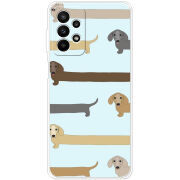 Чехол BoxFace Samsung Galaxy A23 (A235) Dachshund