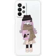 Прозрачный чехол BoxFace Samsung Galaxy A23 (A235) Winter Morning Girl