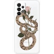 Прозрачный чехол BoxFace Samsung Galaxy A23 (A235) Glamor Snake