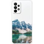 Прозрачный чехол BoxFace Samsung Galaxy A23 (A235) Blue Mountain