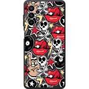 Черный чехол BoxFace Samsung Galaxy A23 (A235) Rock Graffiti
