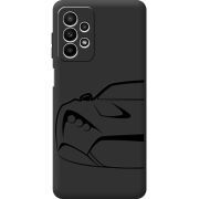 Черный чехол BoxFace Samsung Galaxy A23 (A235) Sportcar