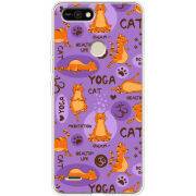 Чехол BoxFace Tecno POP 2F Yoga Cat