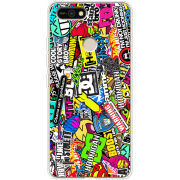 Чехол BoxFace Tecno POP 2F Multicolored Inscriptions