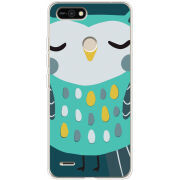 Чехол BoxFace Tecno POP 2F Green Owl