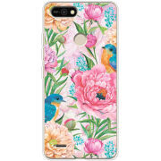 Чехол BoxFace Tecno POP 2F Birds in Flowers