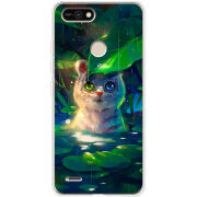 Чехол BoxFace Tecno POP 2F White Tiger Cub