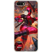 Чехол BoxFace Tecno POP 2F Woman Deadpool