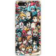 Чехол BoxFace Tecno POP 2F Anime Stickers