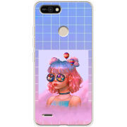 Чехол BoxFace Tecno POP 2F Girl in the Clouds
