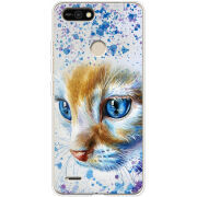 Чехол BoxFace Tecno POP 2F Голубоглазый Кот