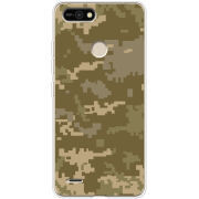 Чехол BoxFace Tecno POP 2F Камуфляж ЗСУ