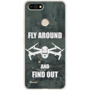 Чехол BoxFace Tecno POP 2F Дрон Fly Around
