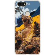 Чехол BoxFace Tecno POP 2F Воїни ЗСУ