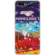 Чехол BoxFace Tecno POP 2F Minecraft World Beyond
