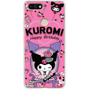 Чехол BoxFace Tecno POP 2F День народження Kuromi