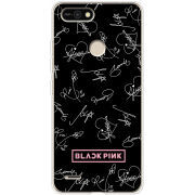 Чехол BoxFace Tecno POP 2F Blackpink автограф