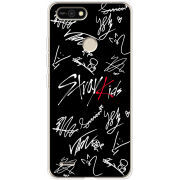 Чехол BoxFace Tecno POP 2F Stray Kids автограф