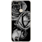 Чехол BoxFace Tecno POP 2F Black and White Roses
