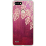 Чехол BoxFace Tecno POP 2F Gold Leaves