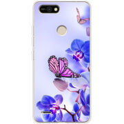 Чехол BoxFace Tecno POP 2F Orchids and Butterflies