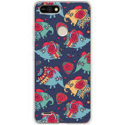 Чехол BoxFace Tecno POP 2F Flying Elephants