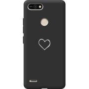 Черный чехол BoxFace Tecno POP 2F My Heart