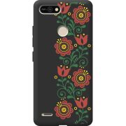 Черный чехол BoxFace Tecno POP 2F Ethno