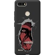 Черный чехол BoxFace Tecno POP 2F Нападение на Титана
