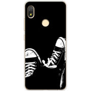 Чехол BoxFace Tecno POP 3 Black Sneakers