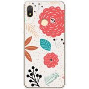 Чехол BoxFace Tecno POP 3 Line Flowers