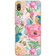 Чехол BoxFace Tecno POP 3 Birds in Flowers