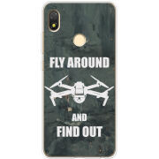 Чехол BoxFace Tecno POP 3 Дрон Fly Around