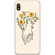 Чехол BoxFace Tecno POP 3 Flower Hands
