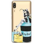 Прозрачный чехол BoxFace Tecno POP 3 City Girl