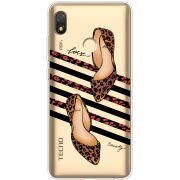 Прозрачный чехол BoxFace Tecno POP 3 Love Beauty