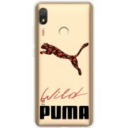 Прозрачный чехол BoxFace Tecno POP 3 Wild Cat