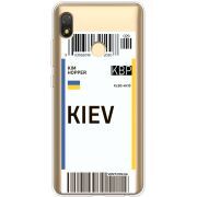 Прозрачный чехол BoxFace Tecno POP 3 Ticket Kiev