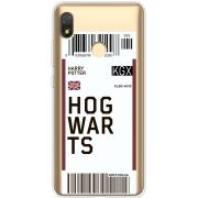 Прозрачный чехол BoxFace Tecno POP 3 Ticket Hogwarts