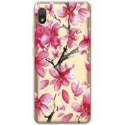 Прозрачный чехол BoxFace Tecno POP 3 Pink Magnolia