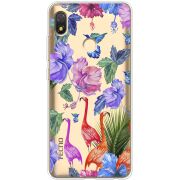 Прозрачный чехол BoxFace Tecno POP 3 Flamingo