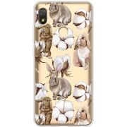 Прозрачный чехол BoxFace Tecno POP 3 Cotton and Rabbits