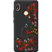 Черный чехол BoxFace Tecno POP 3 3D Ukrainian Muse