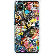 Чехол BoxFace Tecno POP 5 CS:Go Stickerbombing