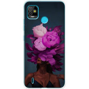Чехол BoxFace Tecno POP 5 Exquisite Purple Flowers