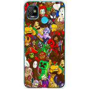 Чехол BoxFace Tecno POP 5 Злодеи