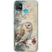 Чехол BoxFace Tecno POP 5 Christmas Owl