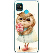 Чехол BoxFace Tecno POP 5 Совушка