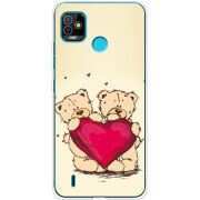 Чехол BoxFace Tecno POP 5 Teddy Bear Love