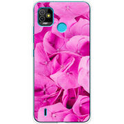 Чехол BoxFace Tecno POP 5 Pink Flowers